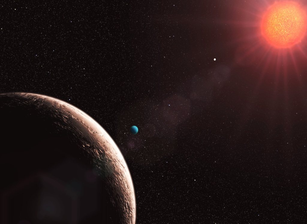 Gliese 581G and its red dwarf star